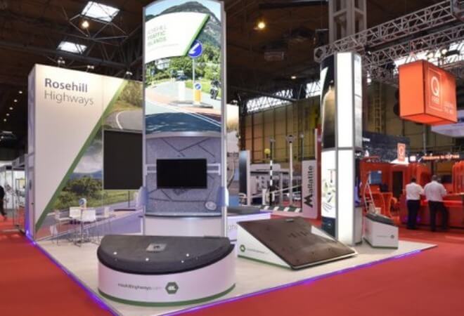 Rail and Transport exhibition stands supporting mobile image
